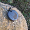 shungite pendant Yin-Yang 3cm